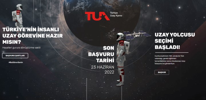 Şinasi Kaya: Türkiye'nin birinci astronotu olmak için müracaatlar başladı: İşte müracaat şartları! 1