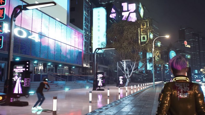 Meral Erden: Unreal Engine 5 ile Oluşturulan Cyberpunk 2077 [Video] 3