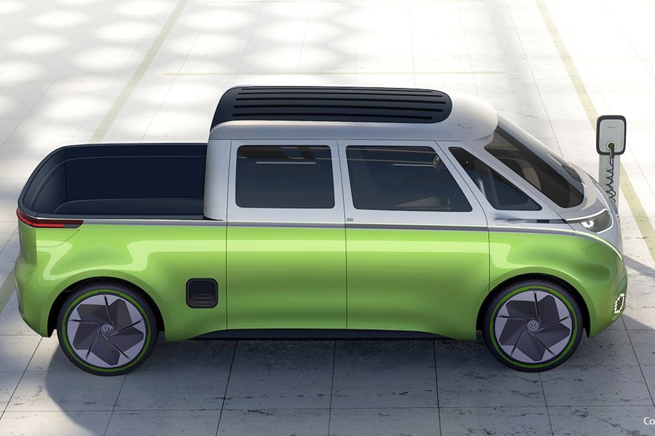 Meral Erden: Volkswagen'Nin Sevilen Elektrikli Minibüsü Id.buzz'Un Pickupı Gelebilir! 1