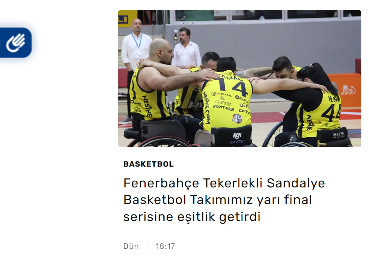 Şinasi Kaya: Fenerbahçe Sitesindeki Tüm Yazılar İşaret Lisanına Çevriliyor 1