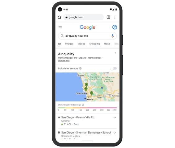 İnanç Can Çekmez: Google Haritalar Artık Etrafınızdaki Hava Kalitesini Gösterecek 3