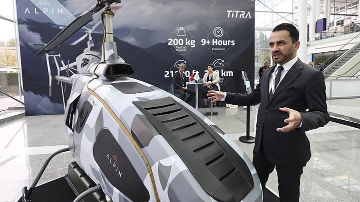 Şinasi Kaya: İnsansız helikopter Alpin, askeri lojistik vazifeleri için alana çıkmaya hazırlanıyor 7