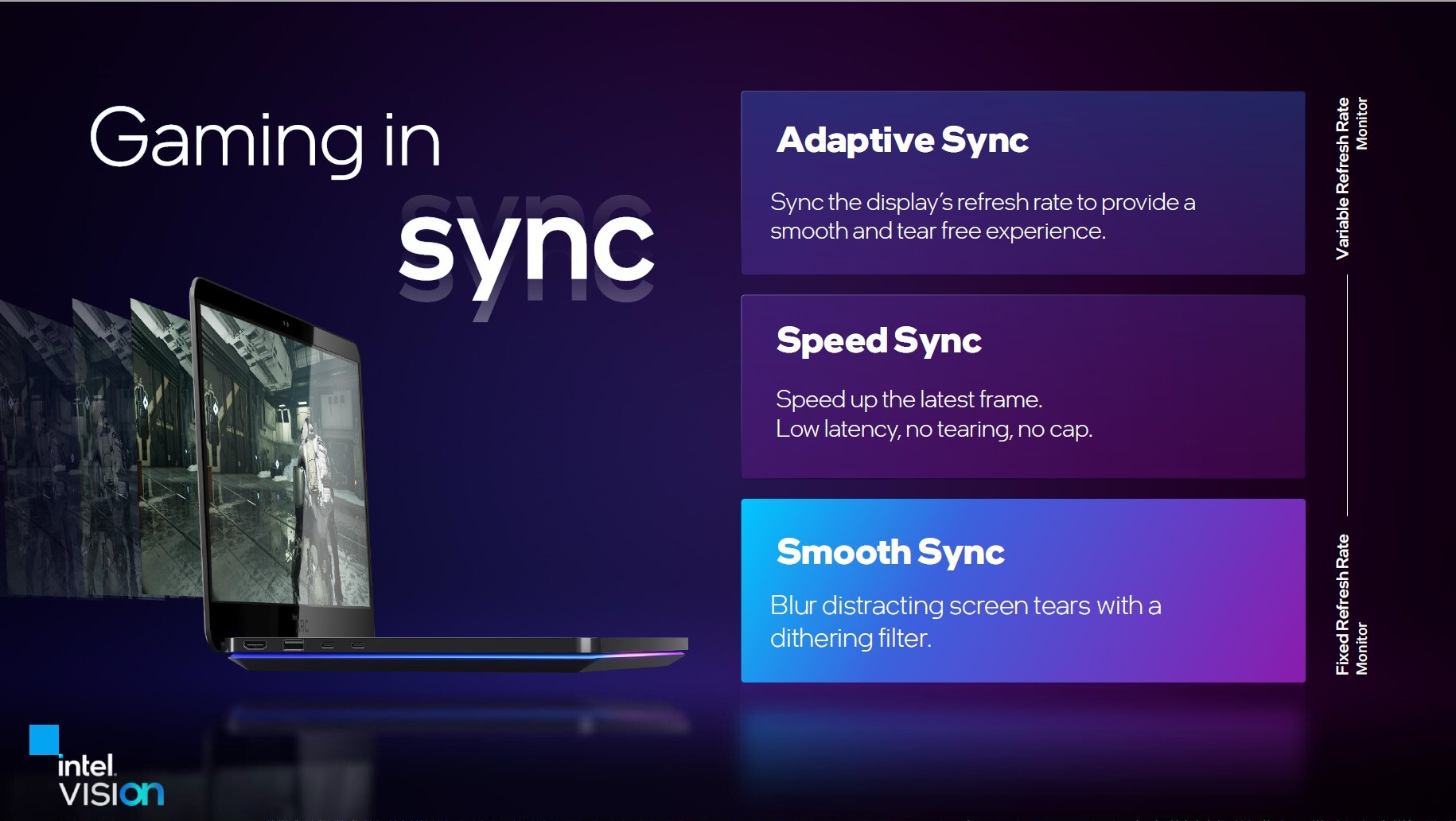 Ulaş Utku Bozdoğan: Intel’den Yeni Teknolojiler: Smooth Sync ve Speed Sync 1
