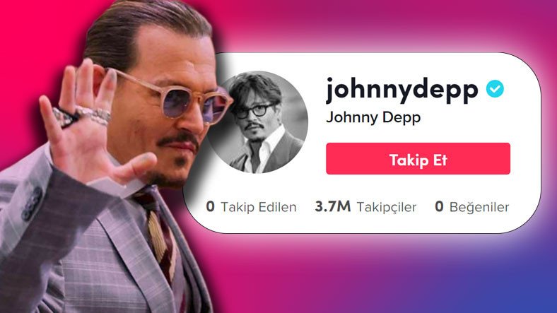 İnanç Can Çekmez: Johnny Depp, TikTok Hesabı Açtı 3