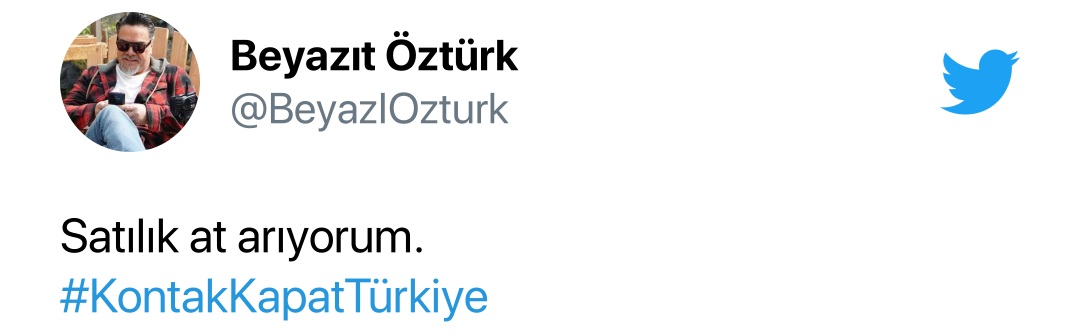 Şinasi Kaya: #KontakKapatTürkiye Twitter'da Gündem Oldu 45