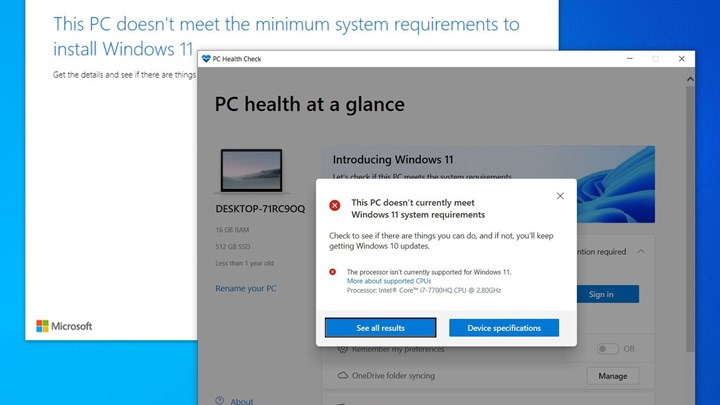 İnanç Can Çekmez: Microsoft, Windows 11'i kazara desteklenmeyen PC'ler için yayınlandı 1