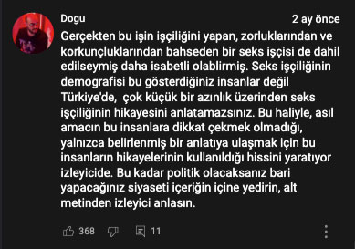 Şinasi Kaya: Türkiye’deki Seks İşçilerininin Görüntüsü Tartışma Yarattı 25