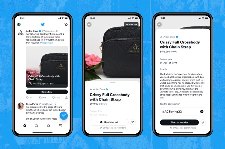 Şinasi Kaya: Twitter'A Alışveriş Özelliği Geliyor: Product Drops Özelliği Test Edilmeye Başlandı 1