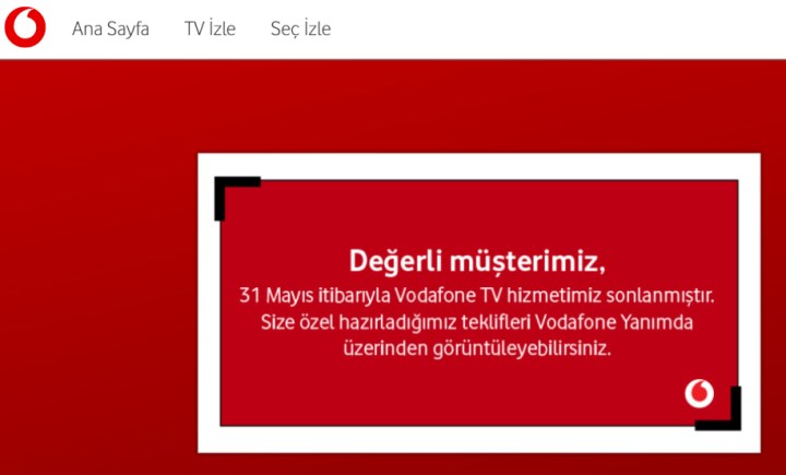 İnanç Can Çekmez: Vodafone Tv Kapandı! 1