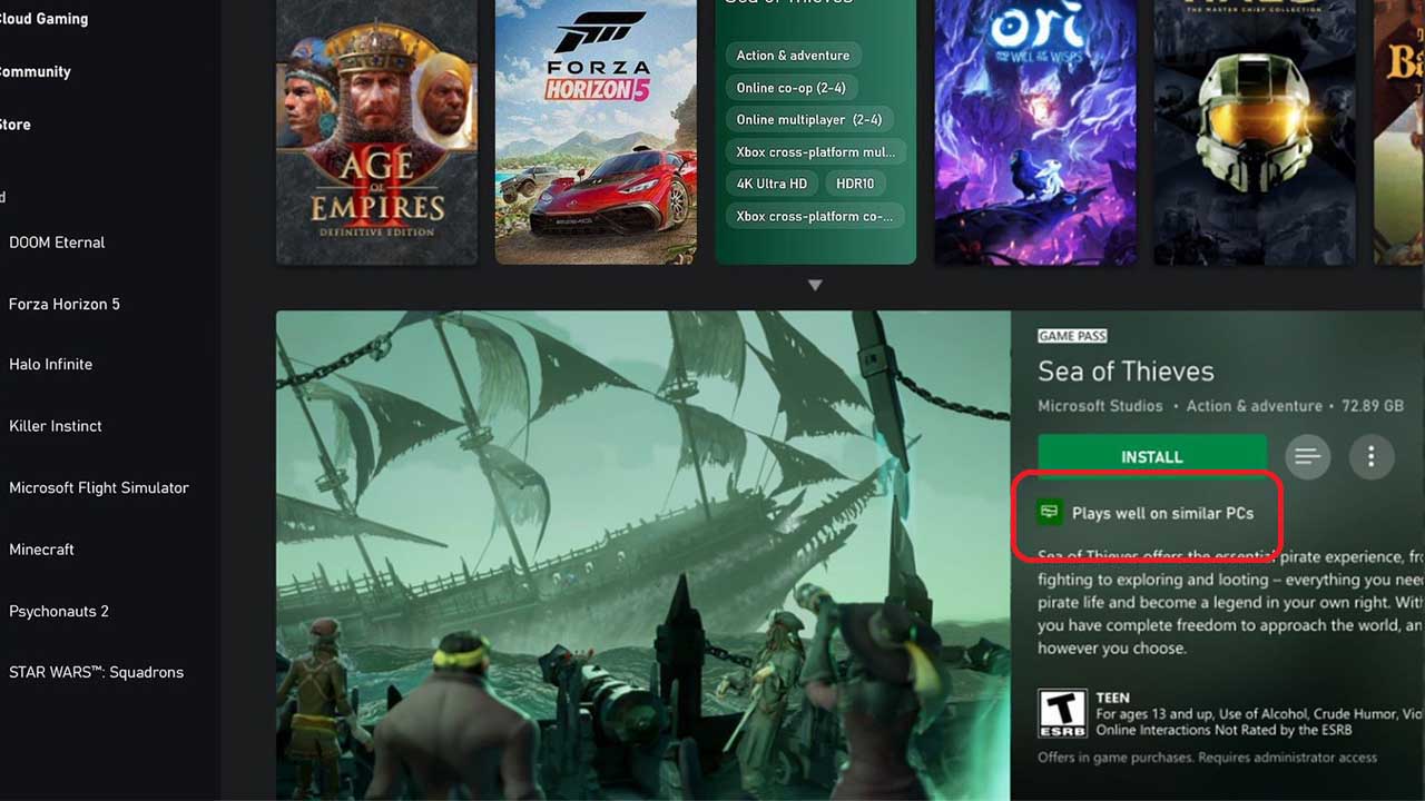 İnanç Can Çekmez: Xbox Uygulaması Pc'Nizin Oyunu Açıp Açamayacağını Gösterecek 1