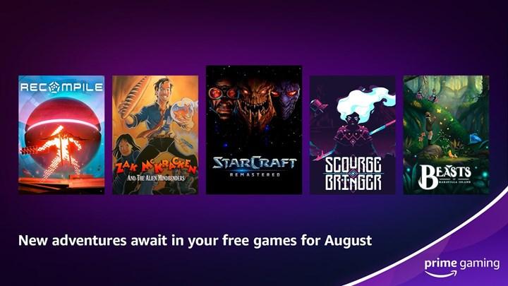 Ulaş Utku Bozdoğan: Amazon'Un Ağustos Ayında Vereceği Fiyatsız Prime Gaming Oyunları Aşikâr Oldu: 6 Yeni Oyun 1