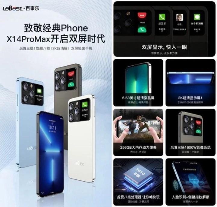 Şinasi Kaya: Çinliler, Mi 11 Ultra Ve Iphone 14 Pro Melezi Telefonu Tanıttı: Lebest X14 Pro Max 3