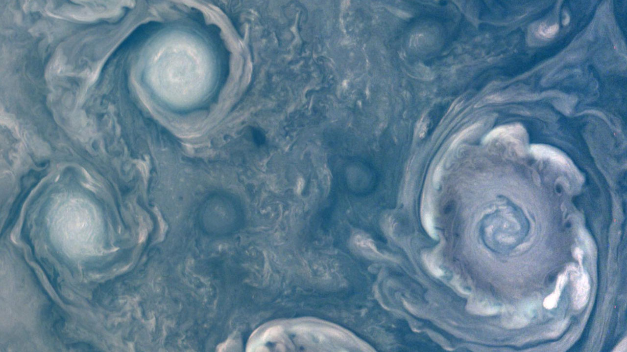 İnanç Can Çekmez: Jüpiter'In Kuzey Kutbu'Ndan Fırtına Dolu Fotoğraflar 3