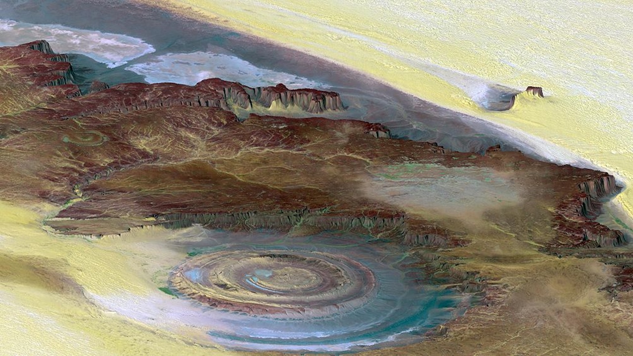 Meral Erden: Sahra Çölü'ndeki Gizemli Göz Formu Neyin Nesidir? 1