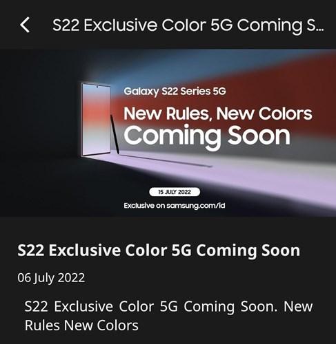 İnanç Can Çekmez: Samsung Galaxy S22 serisi yakında yeni bir renk seçeneğiyle gelebilir 101