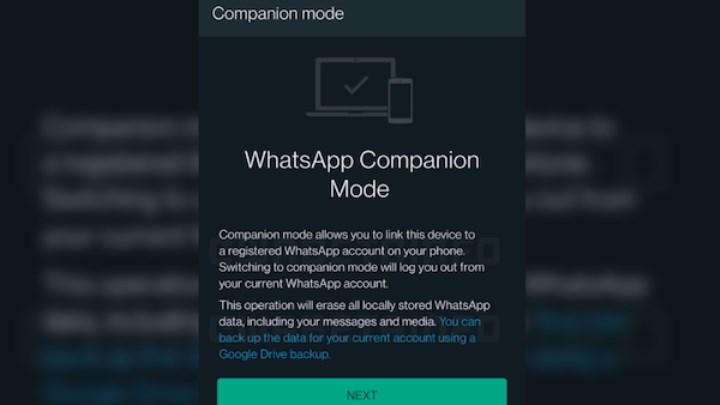 İnanç Can Çekmez: WhatsApp'ı tek numara ile iki telefonda kullanmaya müsaade veren özellik betada sunuldu 1