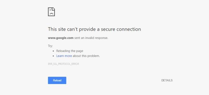 Şinasi Kaya: Err_Ssl_Protocol_Error (Bu Site Inançlı Temas Sağlayamıyor) Yanılgısı Nasıl Çözülür? 3