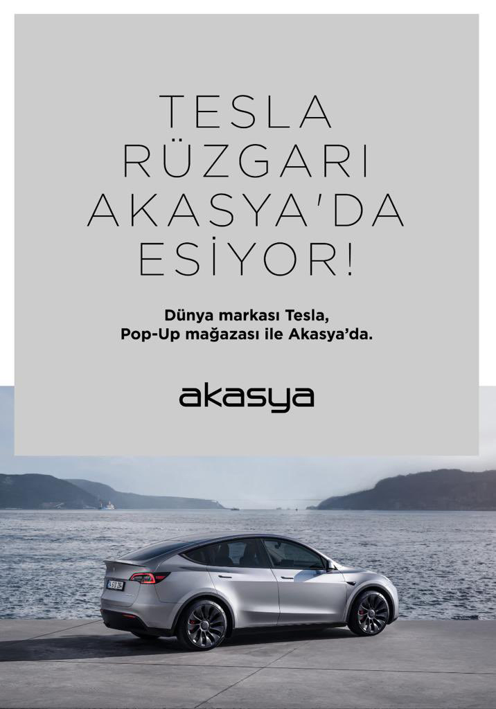 Ulaş Utku Bozdoğan: Tesla’nın İkinci Mağazası, İstanbul Akasya Avm’de Açılıyor! 1