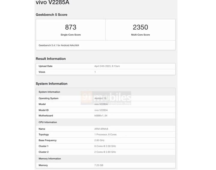 Meral Erden: Vivo S17 Pro Geekbench'Te Görüntülendi: İşte Tüm Bilinenler 3