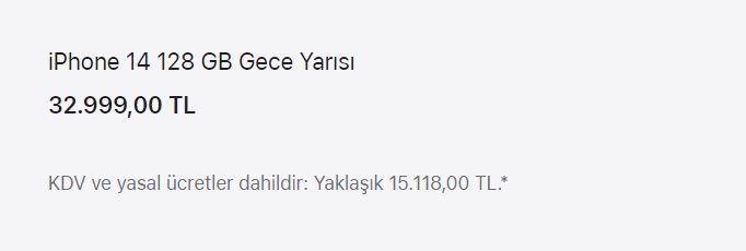 Şinasi Kaya: Apple iPhone 14 Türkiye fiyatını 18 bin TL’ye düşürmeye hazırlanıyor! Yok satacak! 23