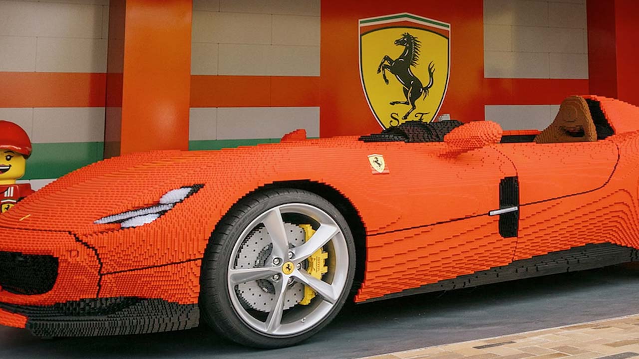 Meral Erden: Ferrari Monza Sp1, Lego Ile Yeniden İnşa Edildi 1