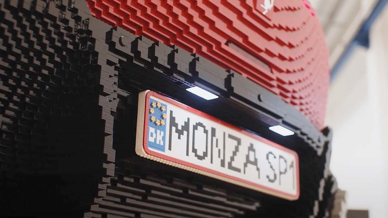 Meral Erden: Ferrari Monza Sp1, Lego Ile Yeniden İnşa Edildi 5