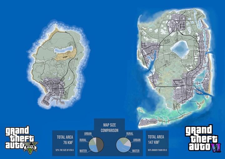 İnanç Can Çekmez: GTA 6 haritası sızdırıldı: GTA 5’e nazaran iki kat daha büyük! 71