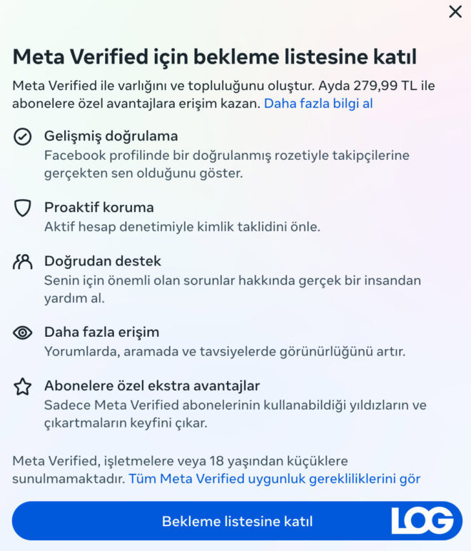 Meral Erden: İddia: Meta Verified Türkiye Fiyatı Belli Oldu 1