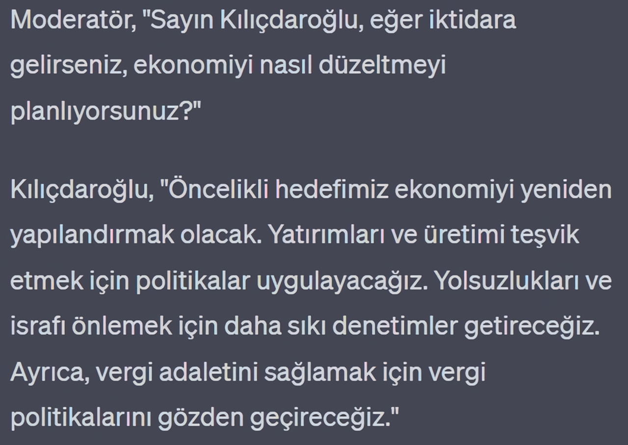 İnanç Can Çekmez: Kılıçdaroğlu Ile Erdoğan Yapay Zekâ Tartışma Programında 47