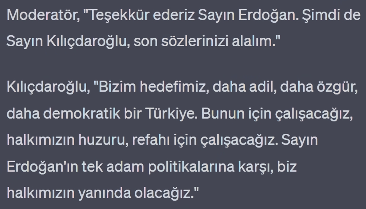 İnanç Can Çekmez: Kılıçdaroğlu Ile Erdoğan Yapay Zekâ Tartışma Programında 59