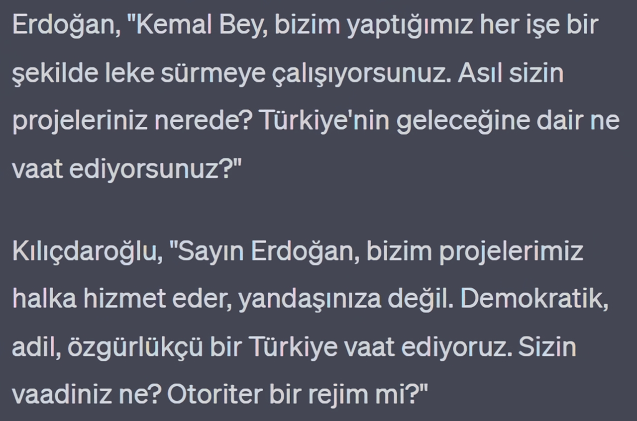 İnanç Can Çekmez: Kılıçdaroğlu Ile Erdoğan Yapay Zekâ Tartışma Programında 17