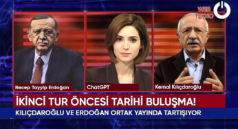 Kılıçdaroğlu ile Erdoğan Yapay Zekâ Tartışma Programında
