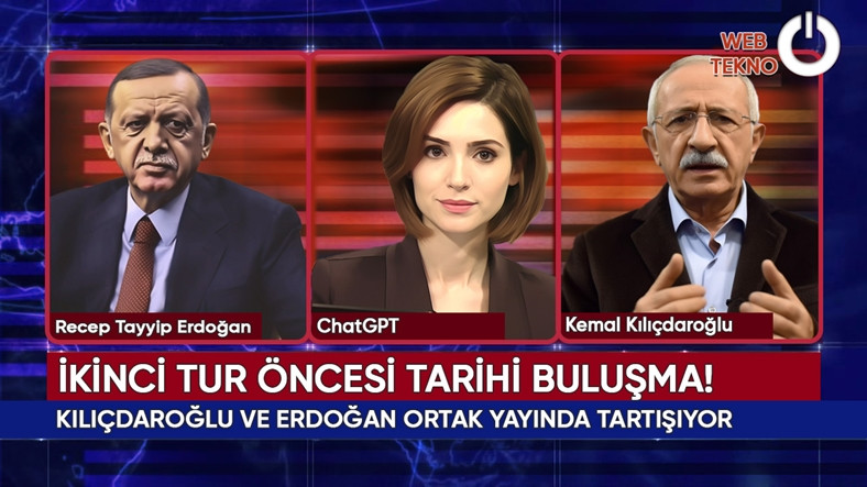İnanç Can Çekmez: Kılıçdaroğlu ile Erdoğan Yapay Zekâ Tartışma Programında 65