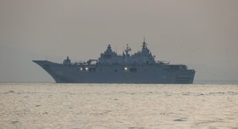TCG Anadolu birinci vazifesi için yola çıktı