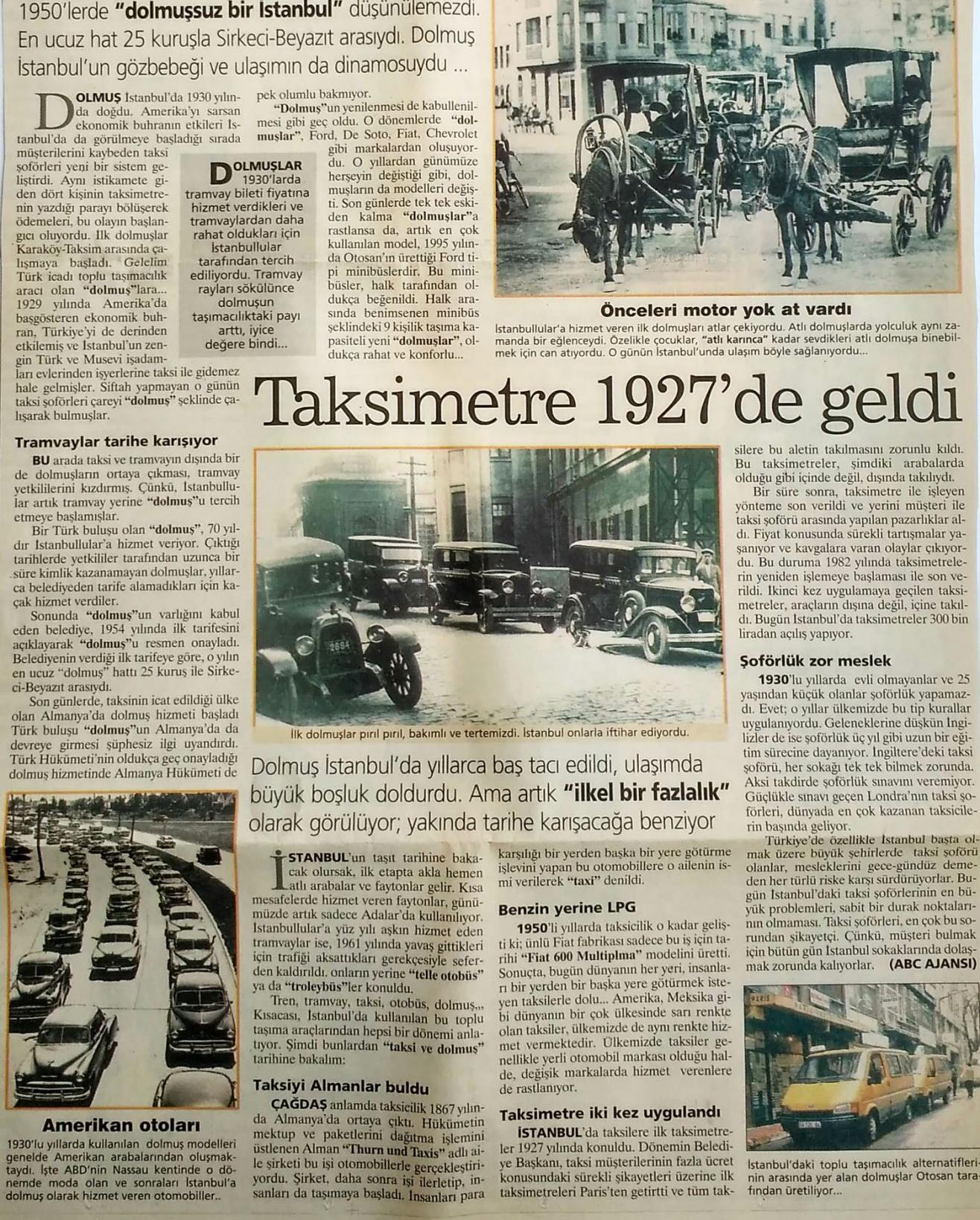 Meral Erden: Aynı Şey Sanılan Dolmuş ve Minibüs Arasındaki Fark Aslında Ne? Nasıl Oldu da Bir Aşçı Sayesinde Yaygınlaştı? 31