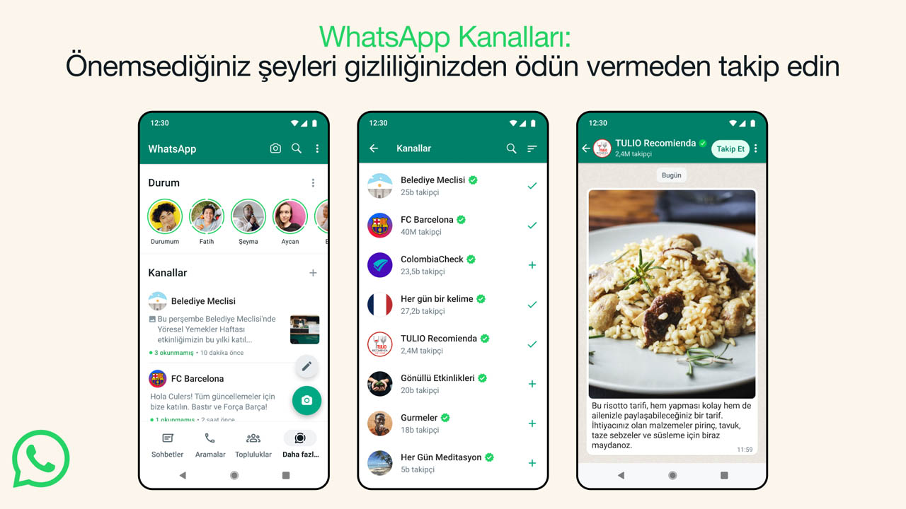 İnanç Can Çekmez: Belediyenin Duyurularını Da Haberleri De Whatsapp'Tan Takip Edebileceksiniz: İşte Yeni 'Kanallar' Özelliği 1