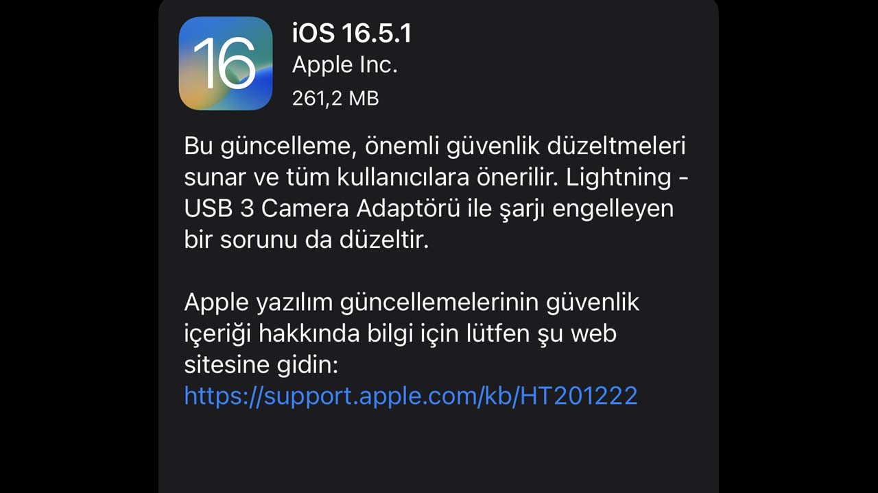 Şinasi Kaya: iPhone Kullanıcıları İçin Yeni iOS 16.5.1 Güncellemesi Yayınlandı: Neler Sunuyor? 11