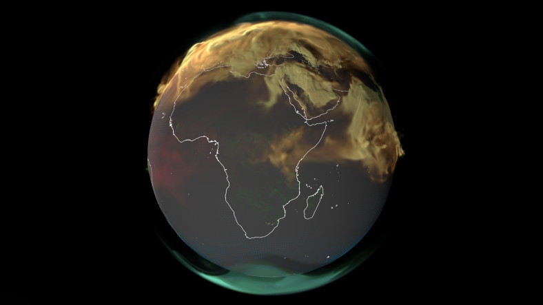 Meral Erden: NASA, Bir Yıllık Karbon Salınımını Kıta Kıta Gösteren İç Karartıcı 3 Video Yayınladı! 1