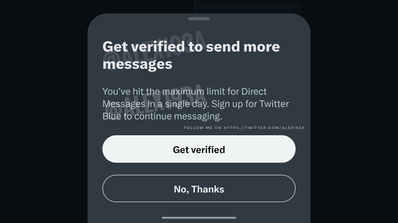 Şinasi Kaya: Twitter Blue Abonesi Olmayanlara Mesajlaşma Sınırı Geliyor (Tüm Uygulamayı Paralı Yapın Olsun Bitsin) 1