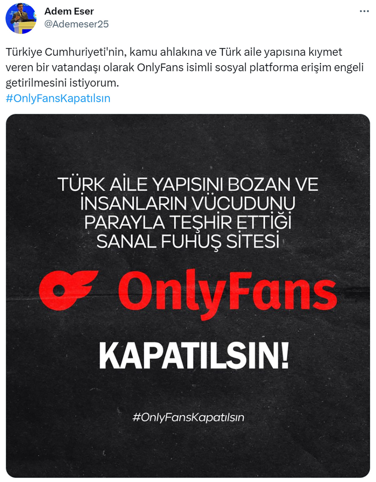 İnanç Can Çekmez: Twitter'da OnlyFans'ın Kapanması İçin "Kampanya" Başlatıldı - Webtekno 13