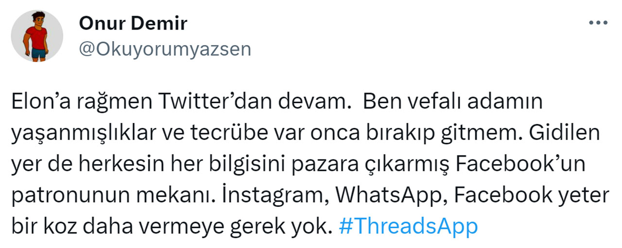 Meral Erden: Threads, Twitter'Da Gündem Oldu: İşte Twitter'In Yeni Rakibine Gelen Tepkiler 15