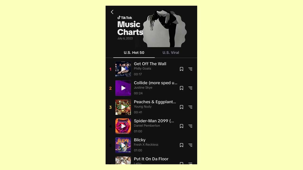 Meral Erden: Tiktok İyice Spotify'A Rakip Oldu: Yok Yere Viral Yaptığı Şarkılar İçin Çalma Listeleri Oluşturacak 1
