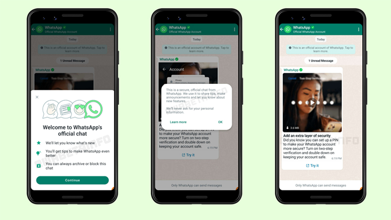 Ulaş Utku Bozdoğan: Whatsapp, Yeni Özellikleri Çıkar Çıkmaz Size Ulaştıracak Resmi Sohbetini Uygulamaya Ekliyor 1
