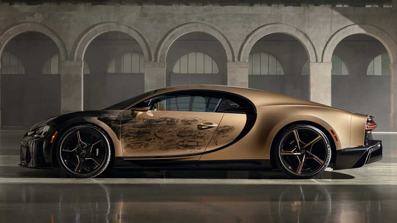 Şinasi Kaya: Sadece 1 Adet Üretilen Bugatti Chiron Super Sport Golden Era Tanıtıldı 13