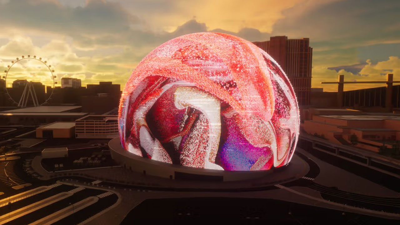 İnanç Can Çekmez: Refik Anadol, Las Vegas’ın Viral Olan Kulesi The Sphere Üzerinde Eserlerini Sergiliyor 1