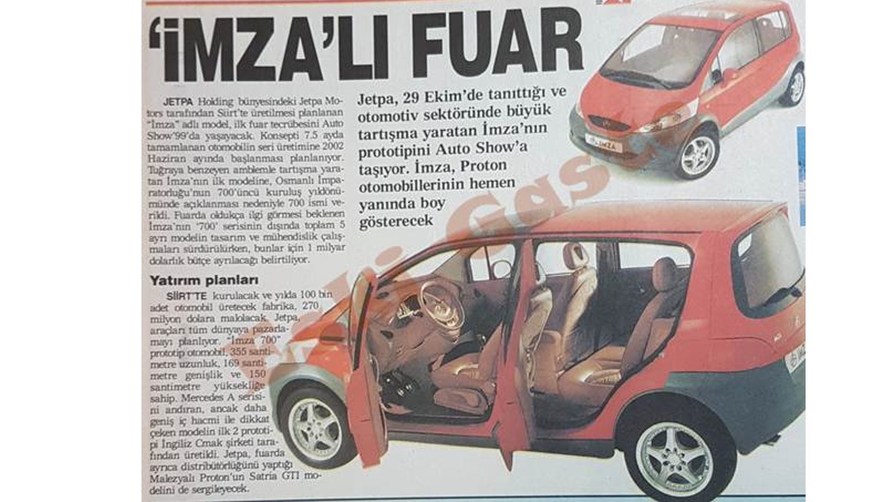 Şinasi Kaya: “Türkiye’nin İlk Yerli Otomobili” Sıfatıyla Tanıtılan “İmza”Yı Neden Hiç Sokaklarda Göremedik? 13