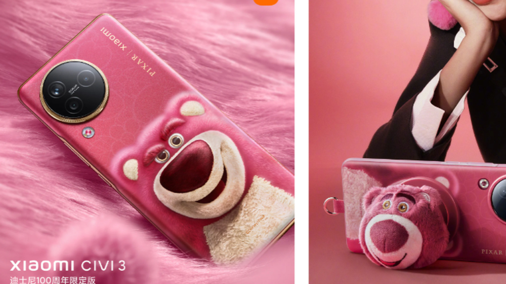 İnanç Can Çekmez: Xiaomi Civi 3 Disney Strawberry Bear hudutlu sayıda üretilecek 1