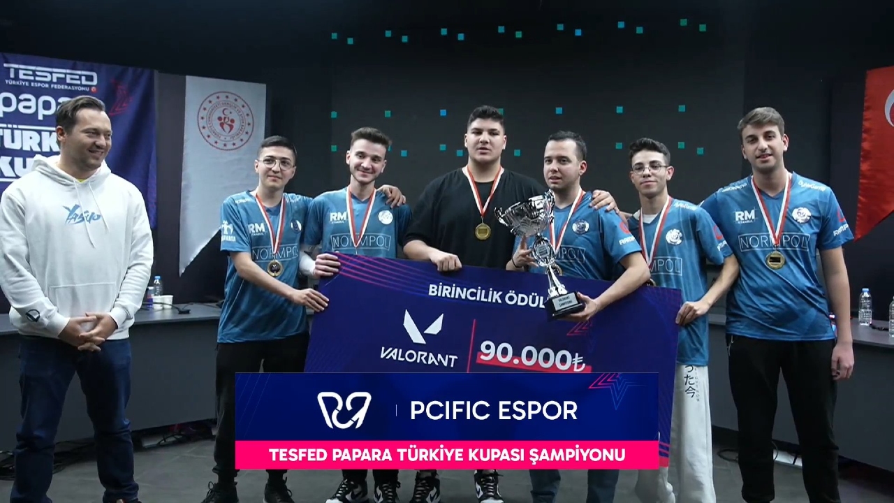 Meral Erden: Pcific Espor Takımı, Valorant Tesfed 2023 Türkiye Kupası Şampiyonu Oldu! 1