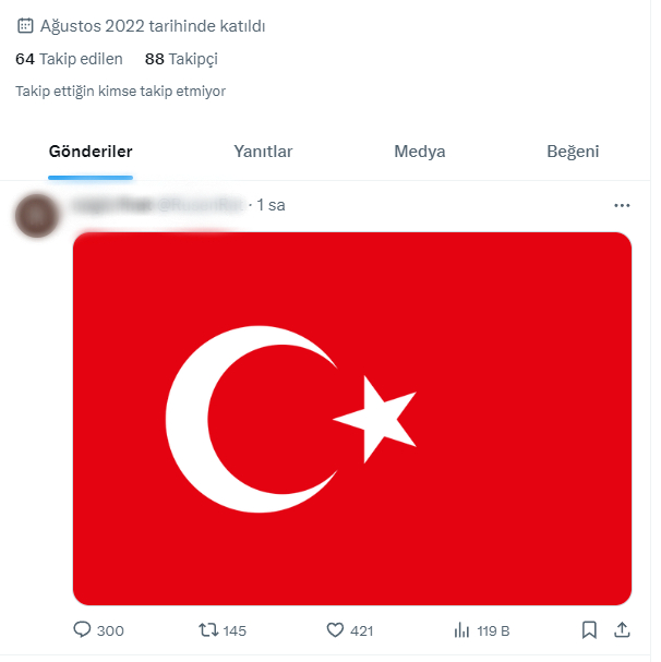 Meral Erden: Sosyal Medyada Terör Propagandası Yapan Kullanıcıya 1 Ay Boyunca Türk Bayrağı Paylaşma Cezası Verildi 1