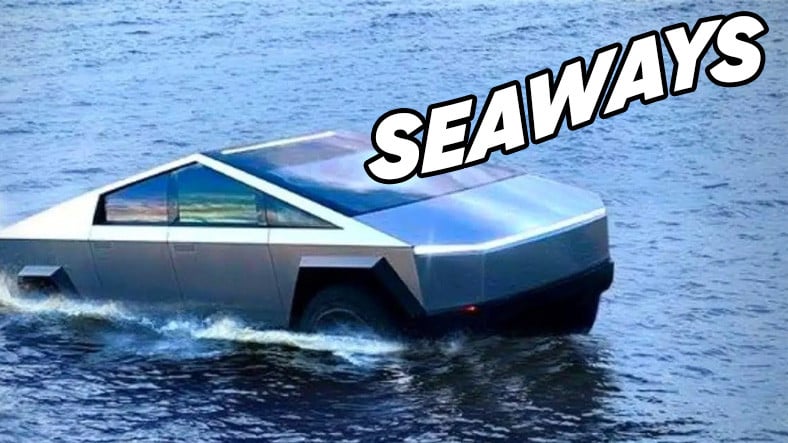 Şinasi Kaya: Elon Musk, Tesla Cybertruck'ın Tekneye Dönüşeceğini Açıkladı: Su Üstünde 100 Metre Gidebilecek! 5